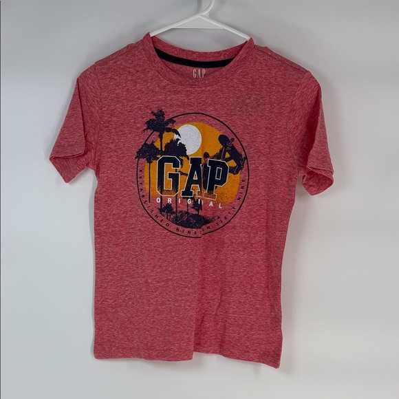 GAP Other - GAP Kids Heather Red Graphic Tee